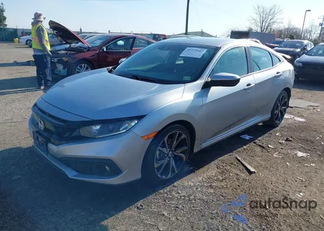 2021 Honda Civic Sport from USA, damaged, VIN 2HGFC2F84MH527231